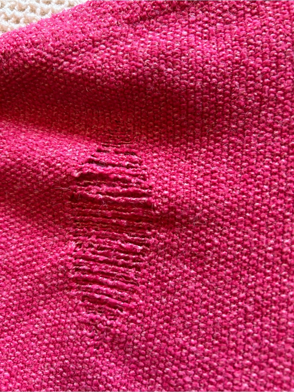 Frayed Jeans Distressed Crewneck Sweater - Women - Picture 6 of 9